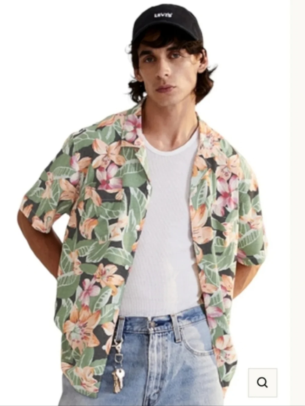 Levi's - S/S Classic Camper - Andromeda Tropical Meteorite. NEW!